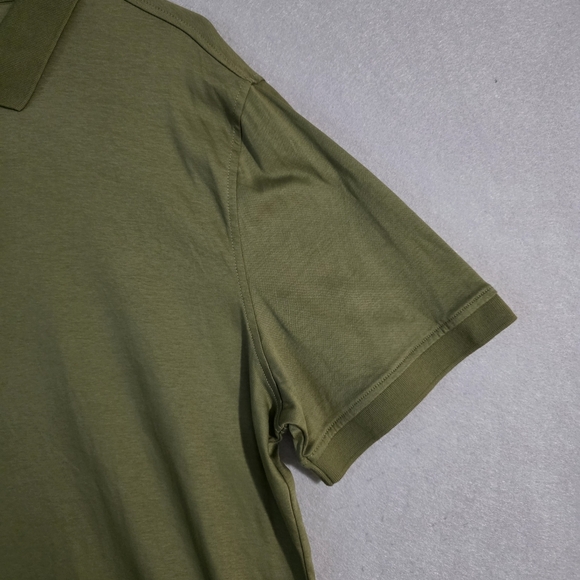 Untuckit Mens Green Damaschino Polo Wrinkle Free Size XL - Picture 5 of 9